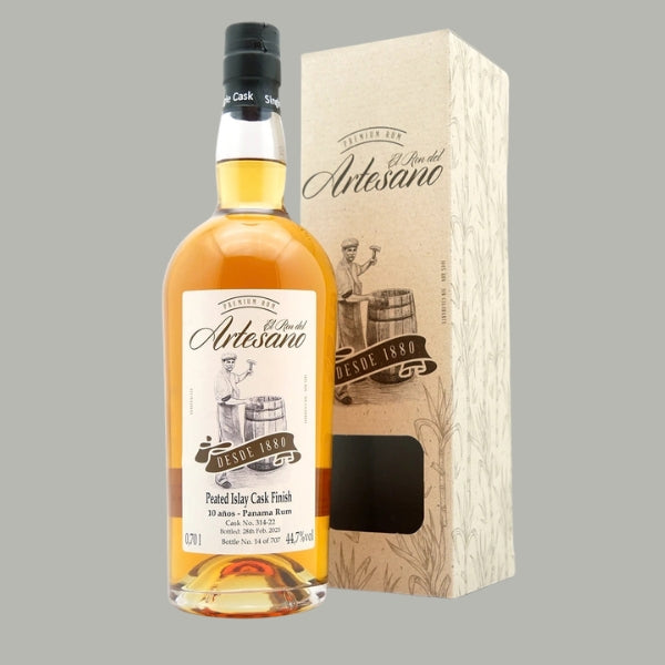 El Ron del Artesano 10 Jahre Peated Islay Cask Finish